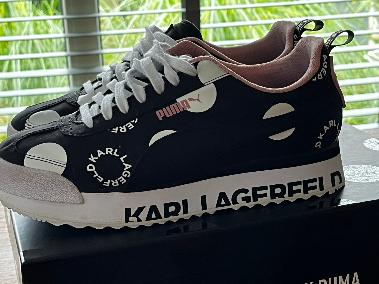 Karl Lagerfeld Puma, Kleding | Dames, Schoenen, Karl Lagerfeld, Zwart, Ophalen of Verzenden, Sneakers of Gympen