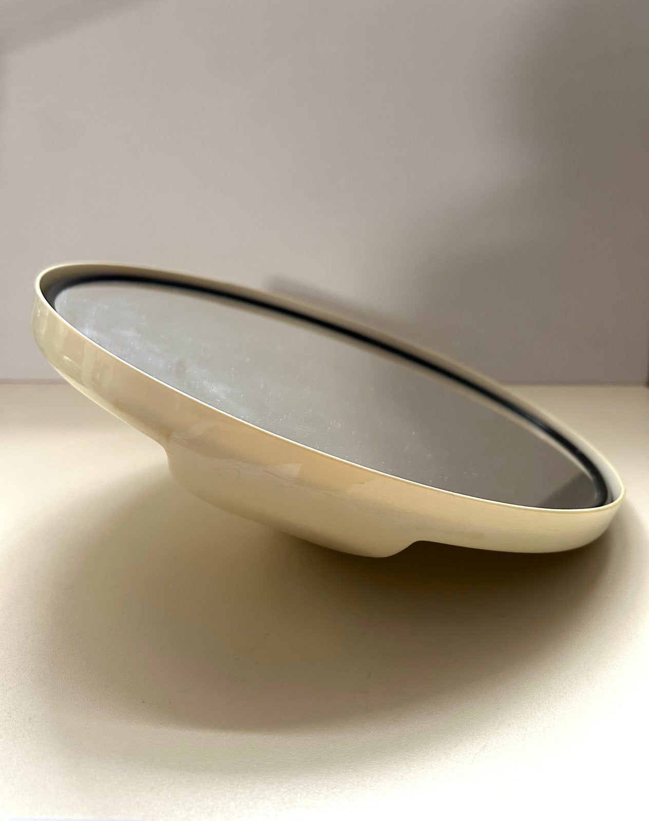 Kappersspiegel, Minder dan 50 cm, Gebruikt, Rond, Ophalen of Verzenden