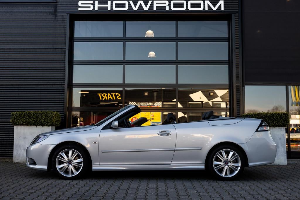 Saab 9-3 Cabrio 2.0T Vector, Hirsch 230pk, Windscherm, Nieuw, Auto's, 1998 cc, Zwart, 4 cilinders, Cabriolet
