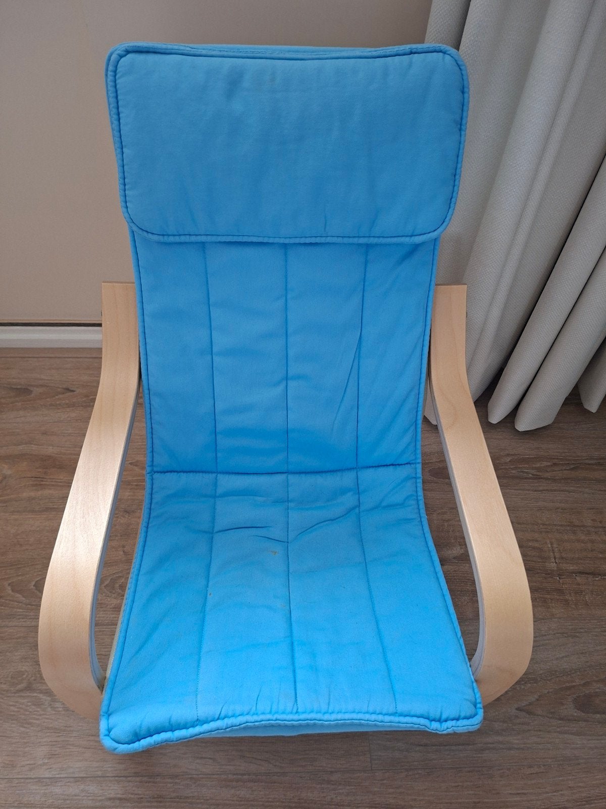 kinderstoel ikea, Ophalen, Modern, Comfortabel, Gebruikt, Blauw