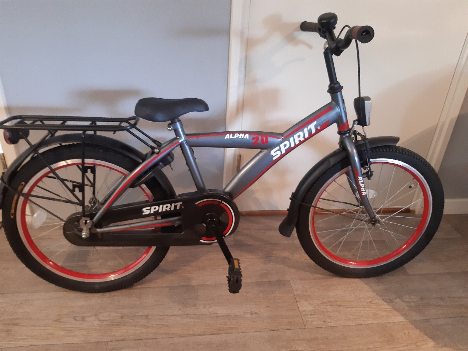 20 inch kinderfiets SPIRIT ALPHA..20., Fietsen en Brommers, Minder dan 47 cm, Ophalen of Verzenden, Gebruikt, Staal