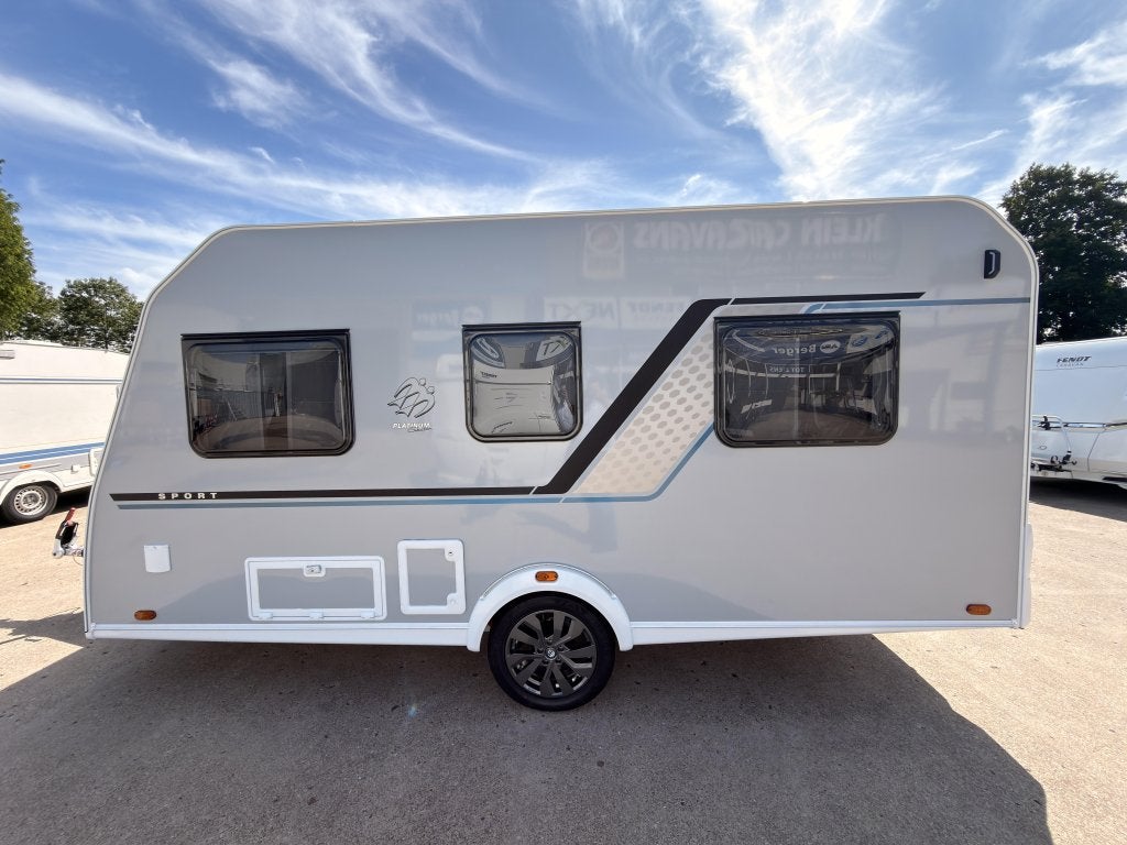 Knaus Sport Platinum 420 QD Actiemodel!!, Dwarsbed, Bedrijf, Treinzit, 4 tot 5 meter