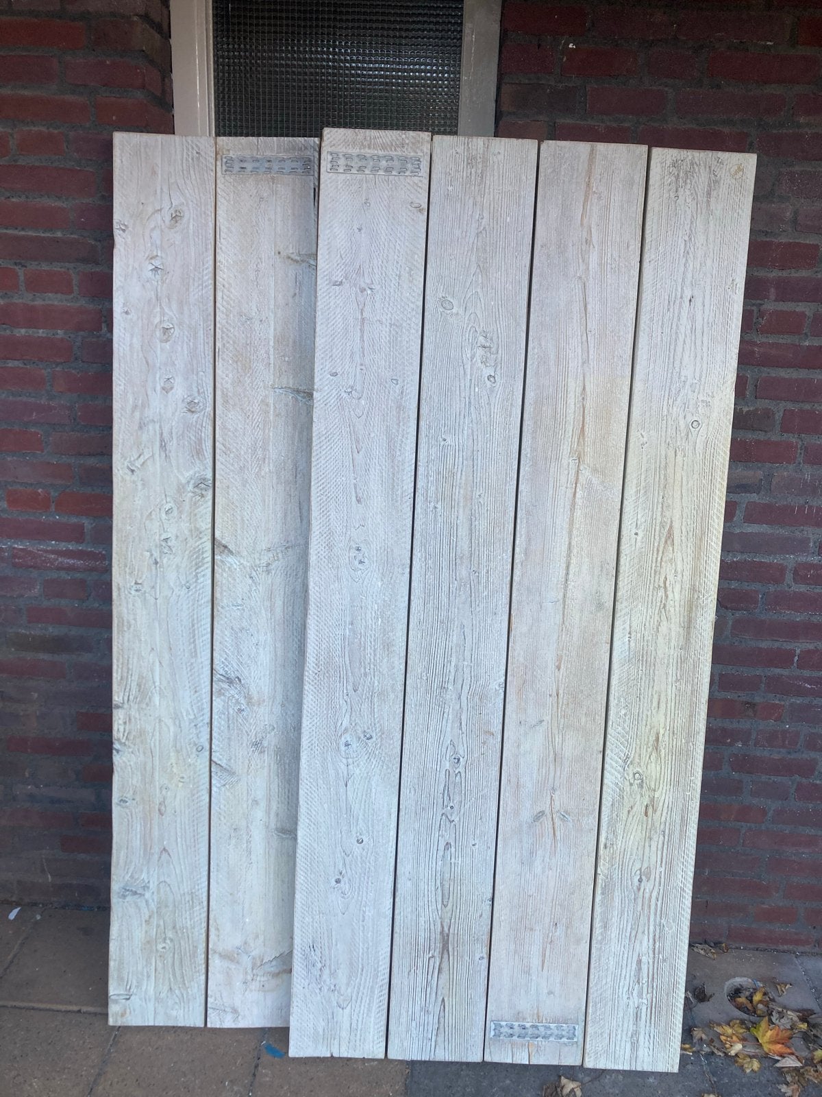 Steigerhouten planken - Gebruikt, Doe-het-zelf en Verbouw, Geïmpregneerd, Gebruikt, 25 tot 50 mm, Ophalen of Verzenden