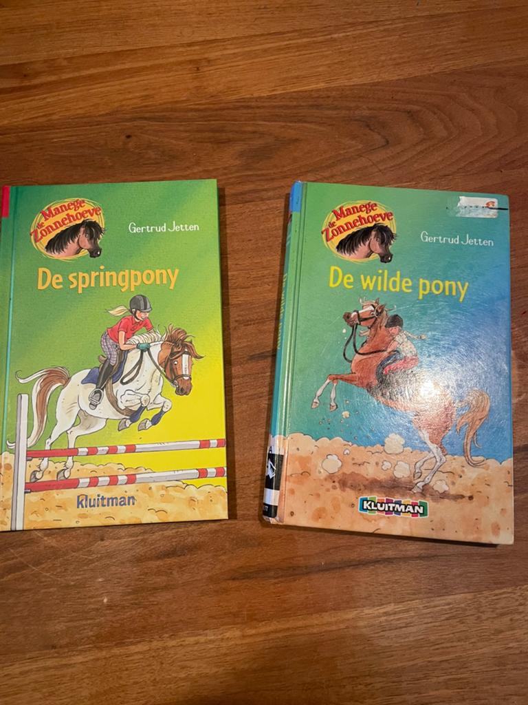 2 Manege de Zonnehoeve leesboeken, Ophalen of Verzenden, Zo goed als nieuw, Fictie algemeen