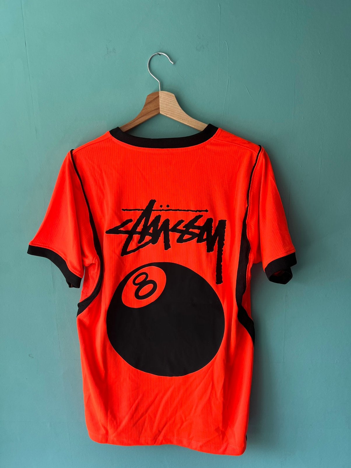 Nederlands elftal thuisshirt WK 2026 Stüssy 8 Ball Maat M, Maat 48/50 (M), Nieuw, Oranje, Ophalen of Verzenden