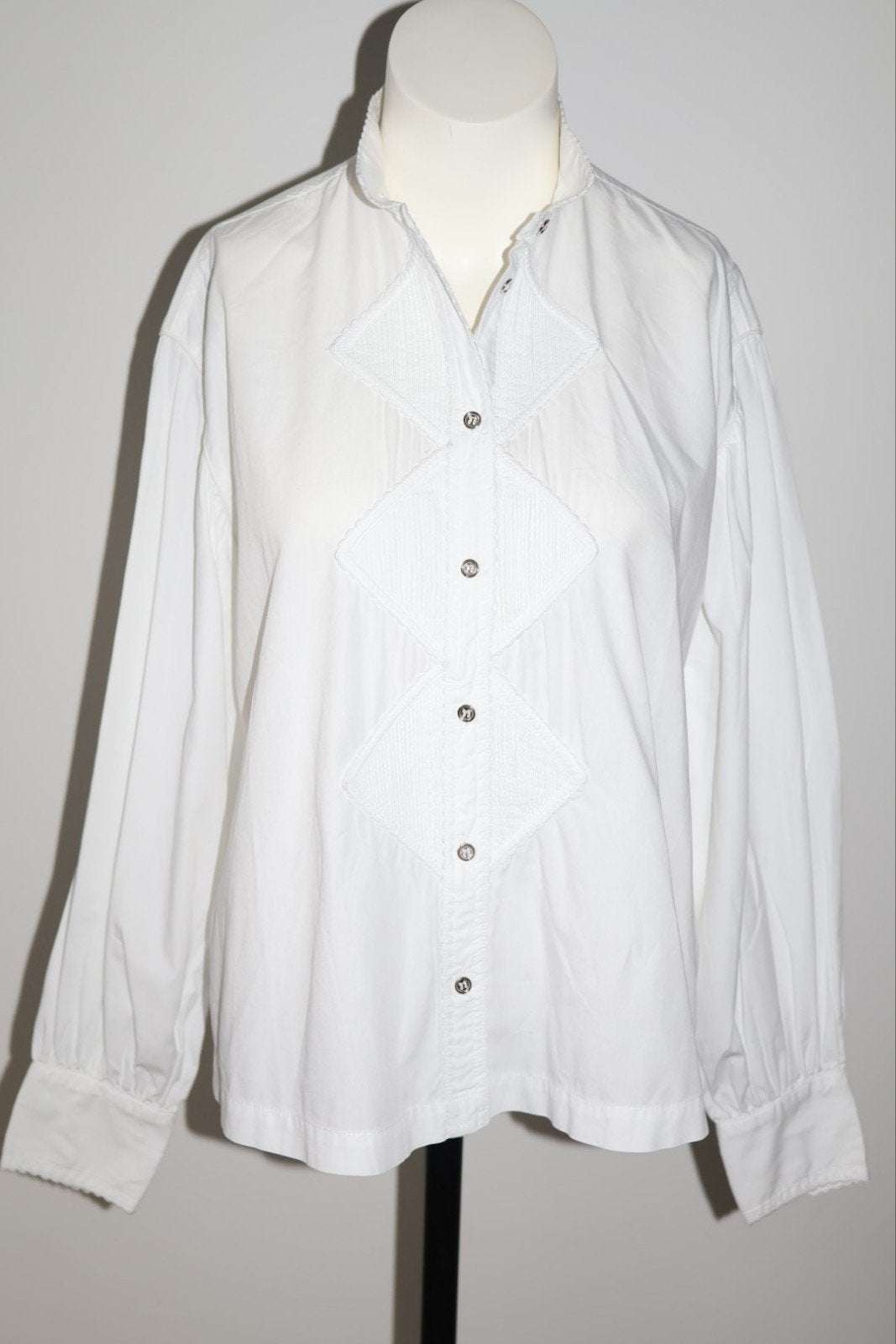 Antik Batik blouse wit katoen maat XS / S, Kleding | Dames, Ophalen of Verzenden, Zo goed als nieuw, Antik Batik, Antik Batik.nl