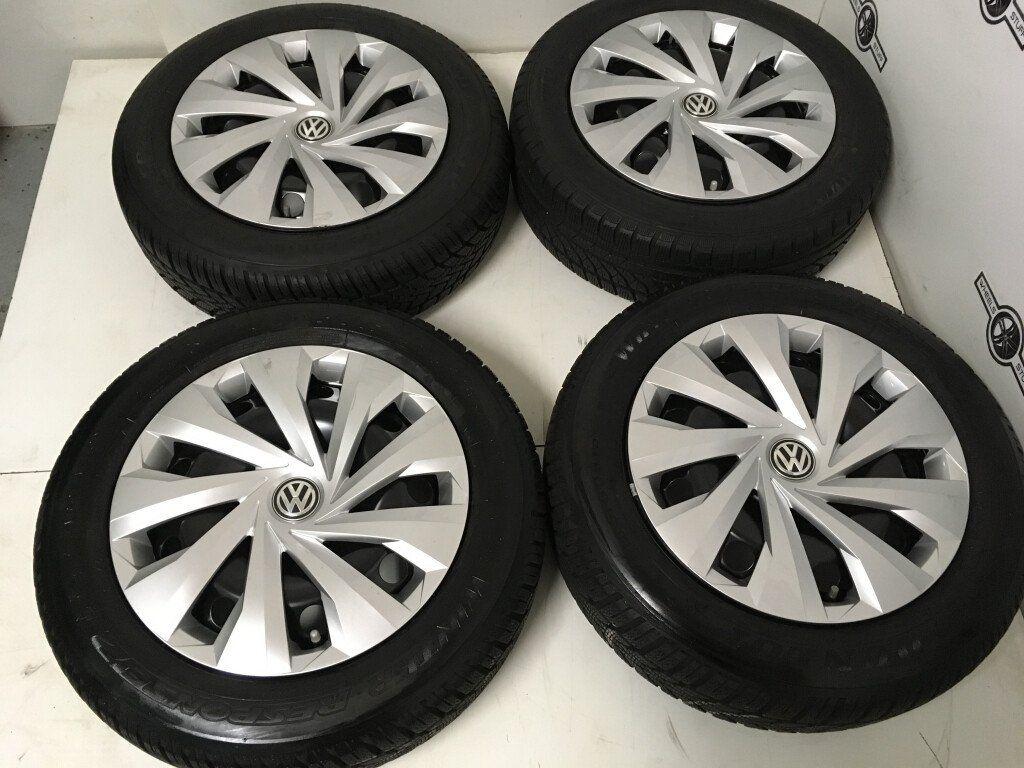 Staal velgen 15"inch winterbanden 5x100 VW Polo Fabia Ibiza, Ophalen, Nieuw, 15 inch, Banden en Velgen