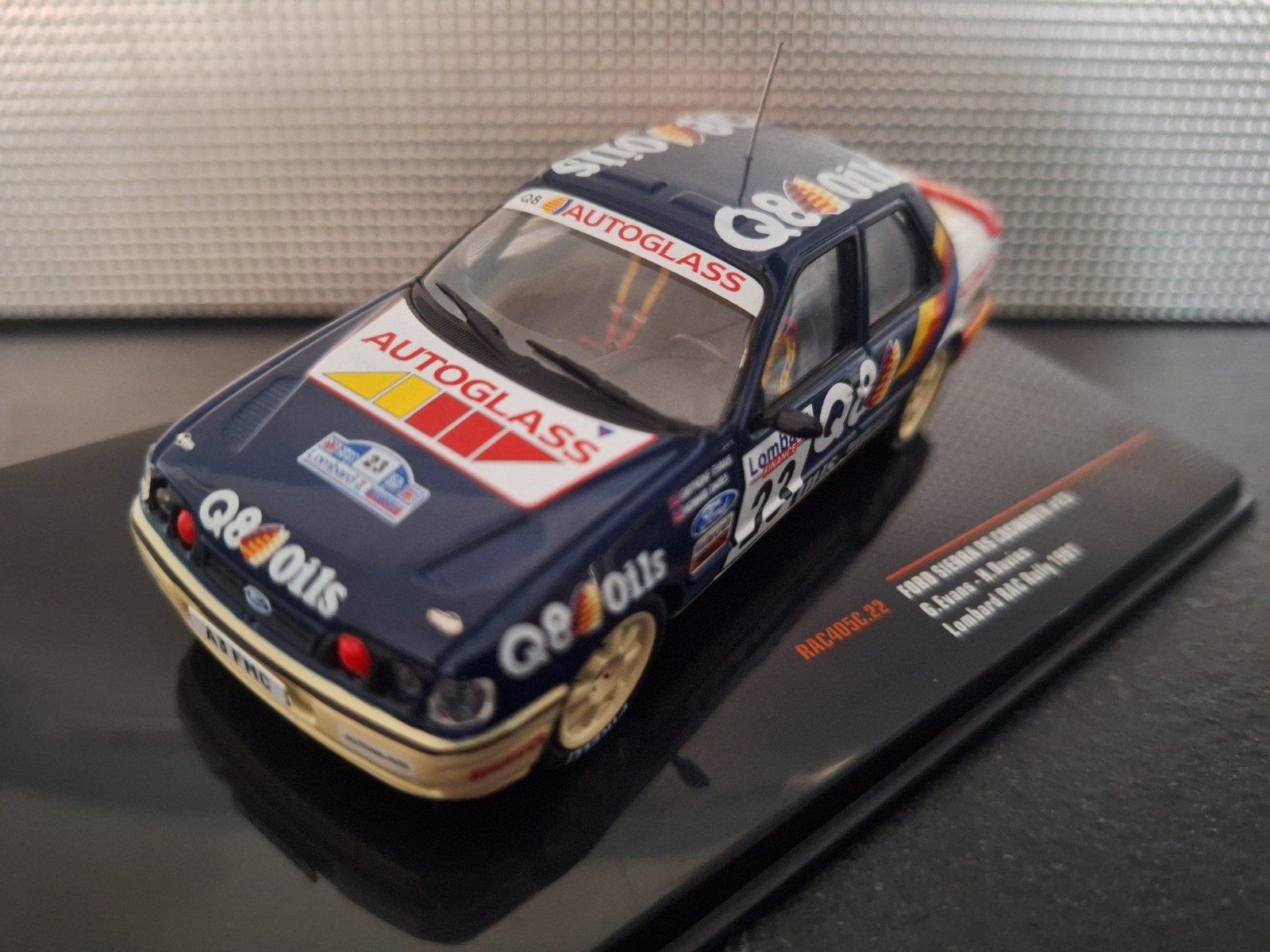 Ford Sierra RS Cosworth #23 RAC Rally 1991 Schaal 1:43, Overige merken, IXO, IXO, Nieuw