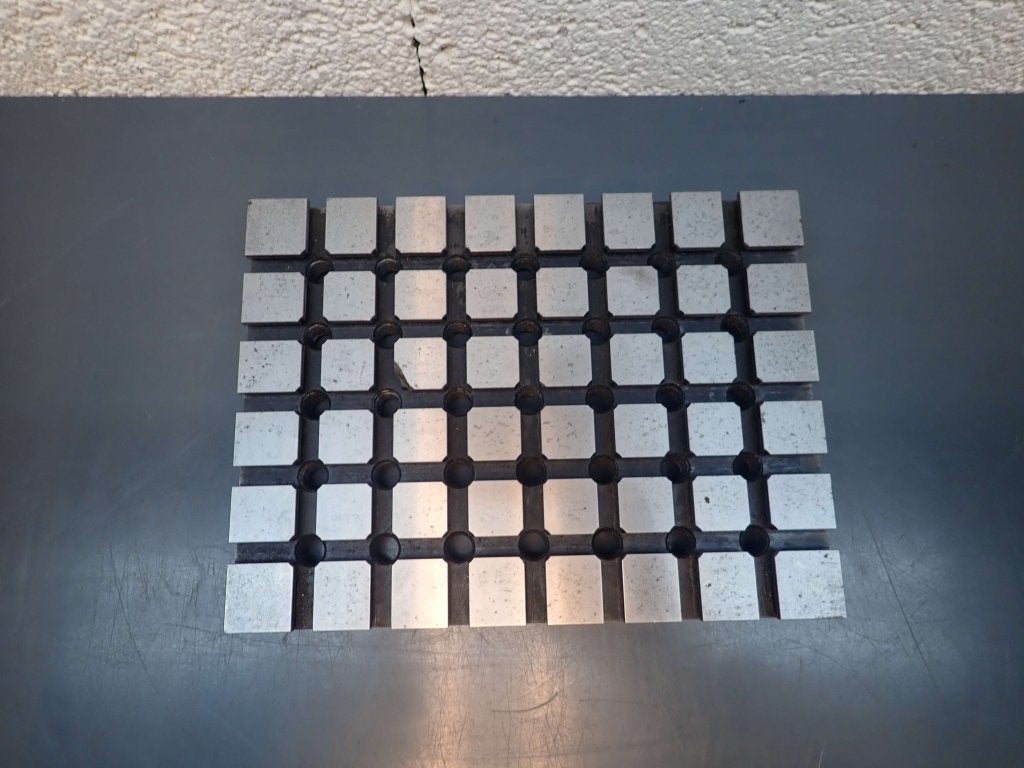 Opspanplaat / Meettafel / Vlakplaat  240x180mm, Niet ingevuld, Gebruikt, Overige typen, Niet ingevuld