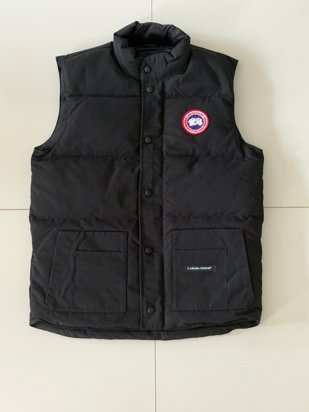 Canada goose bodywarmer, Kleding | Heren, Bodywarmers, Ophalen of Verzenden, Nieuw, Maat 48/50 (M), Zwart