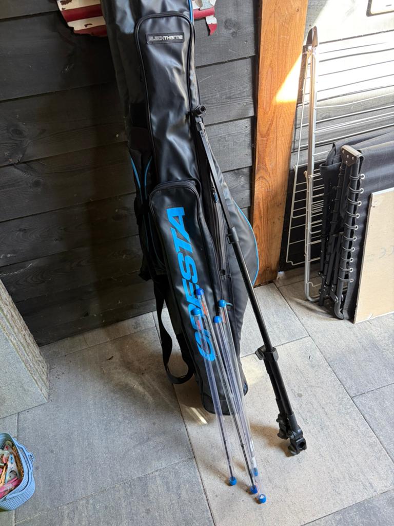Mooie vis uitrusting, Watersport en Boten, Ophalen, Gebruikt, Werphengel