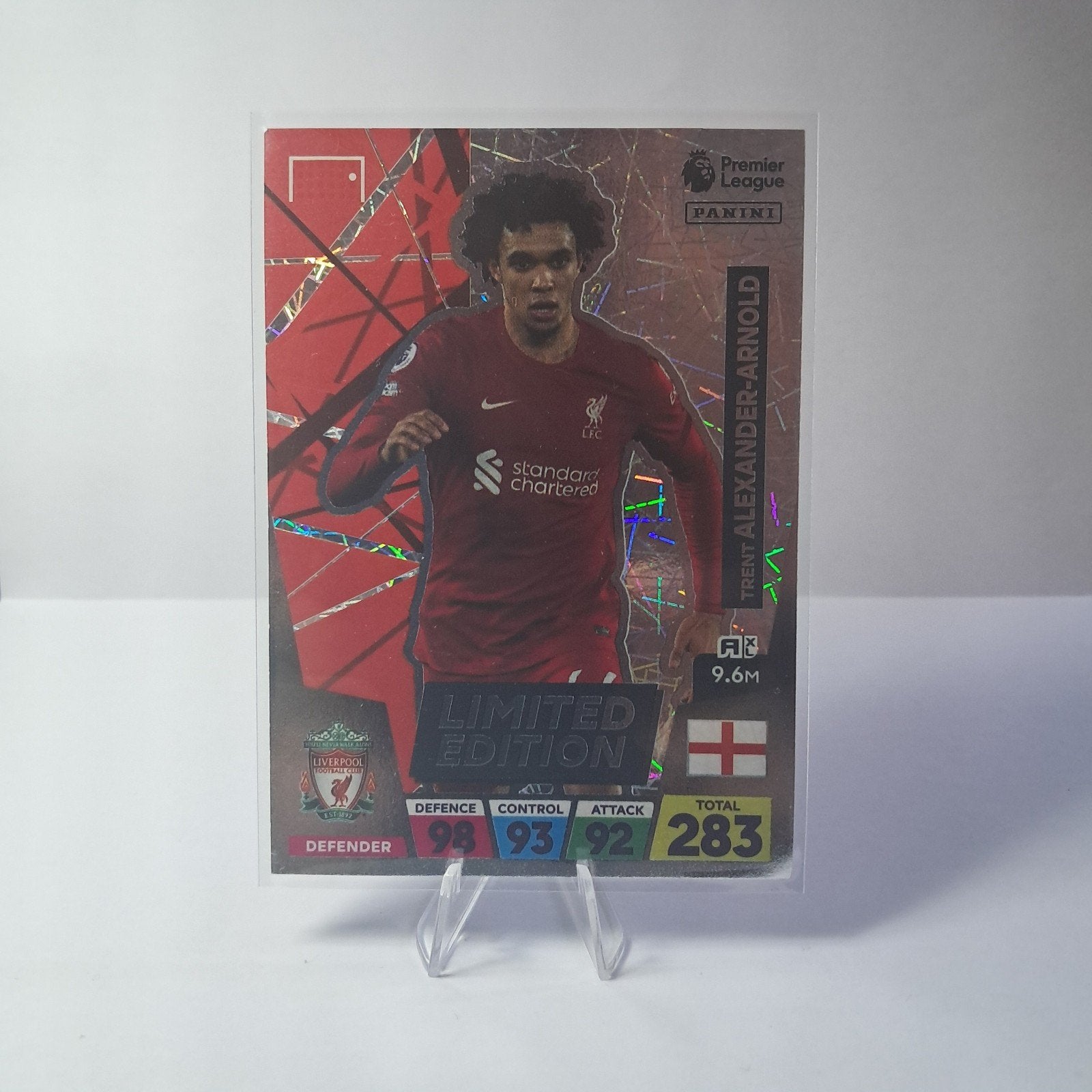 panini premier league trent Alexander arnold limited edition, Ophalen of Verzenden, Gebruikt, Plaatje