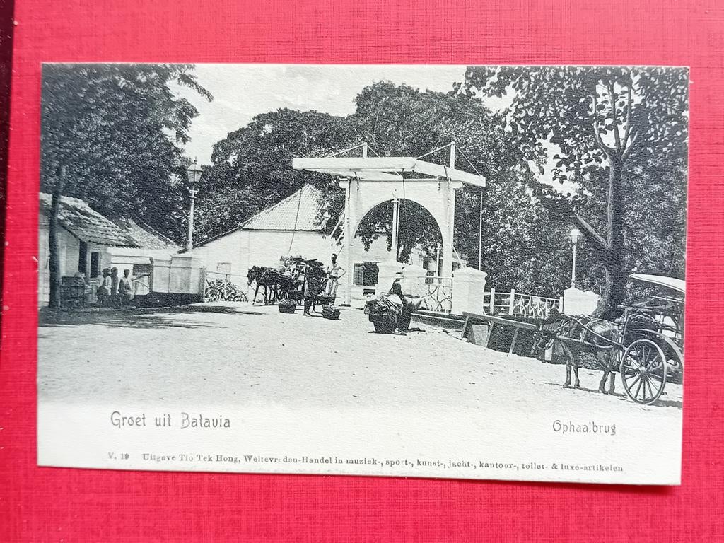 Ansichtkaart Batavia, Ophalen of Verzenden