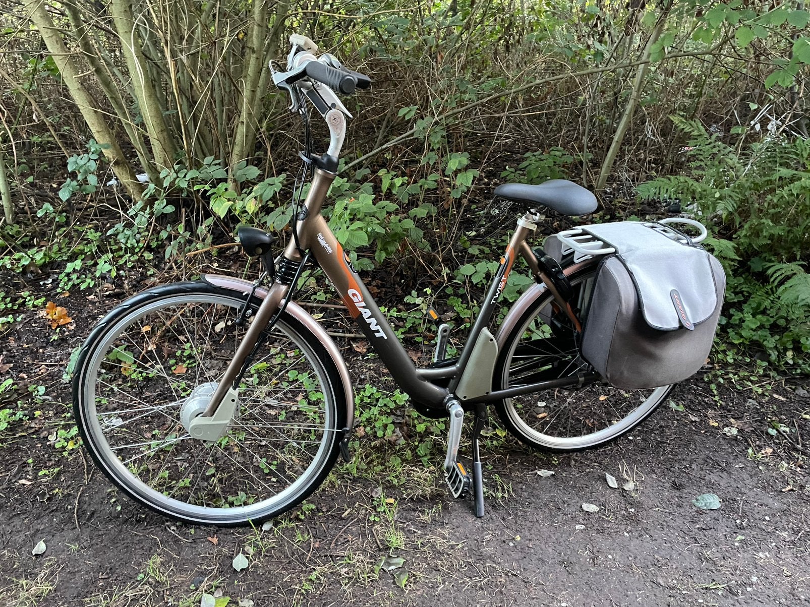 Giant twist elektrische fiets 28 inch maat M, Fietsen en Brommers, Ophalen, Zo goed als nieuw, 50 km per accu of meer, Giant