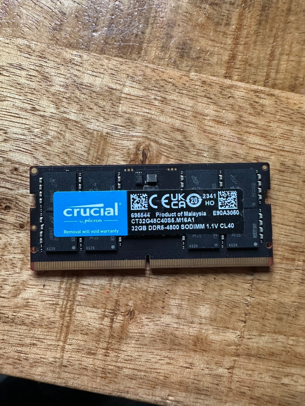 Werkgeheugen 32 GB DDR5, Ophalen of Verzenden, Zo goed als nieuw, Desktop