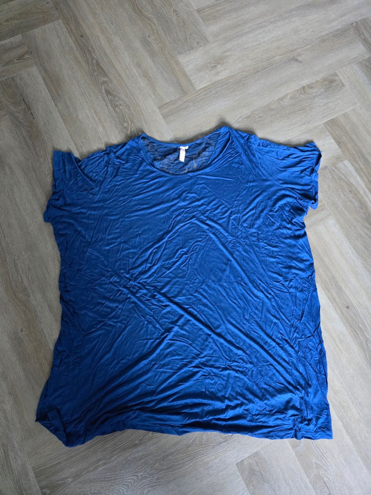 Blauw shirt Great Looks maat 54, Ophalen, Zo goed als nieuw, Blauw, Shirt of Top