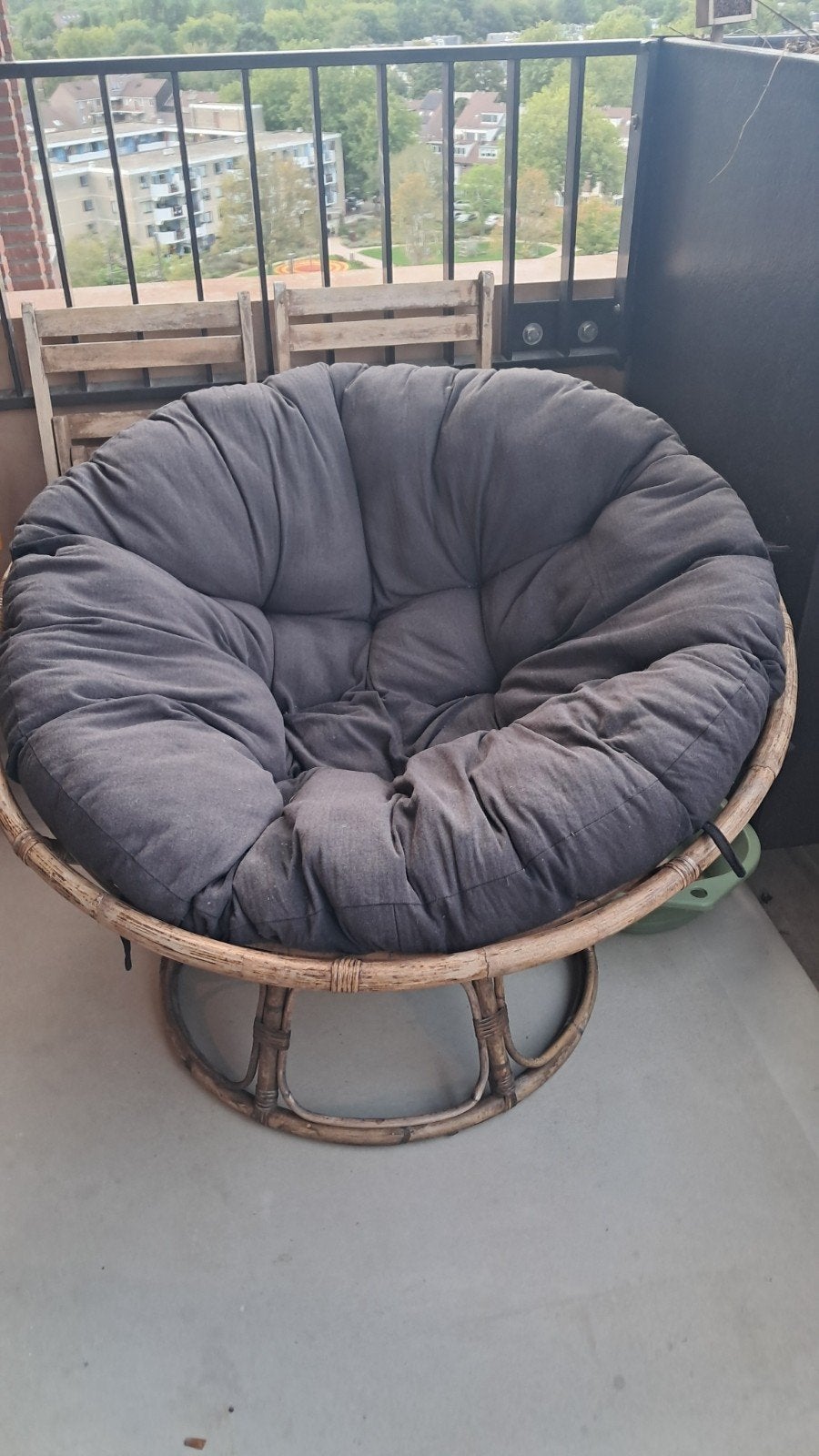 Papasan stoel, Ophalen, Gebruikt, Rotan