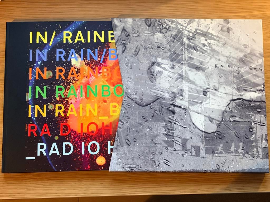 Radiohead - In Rainbows (vinyl en cd) limited edition box, Ophalen of Verzenden, Zo goed als nieuw, 12 inch