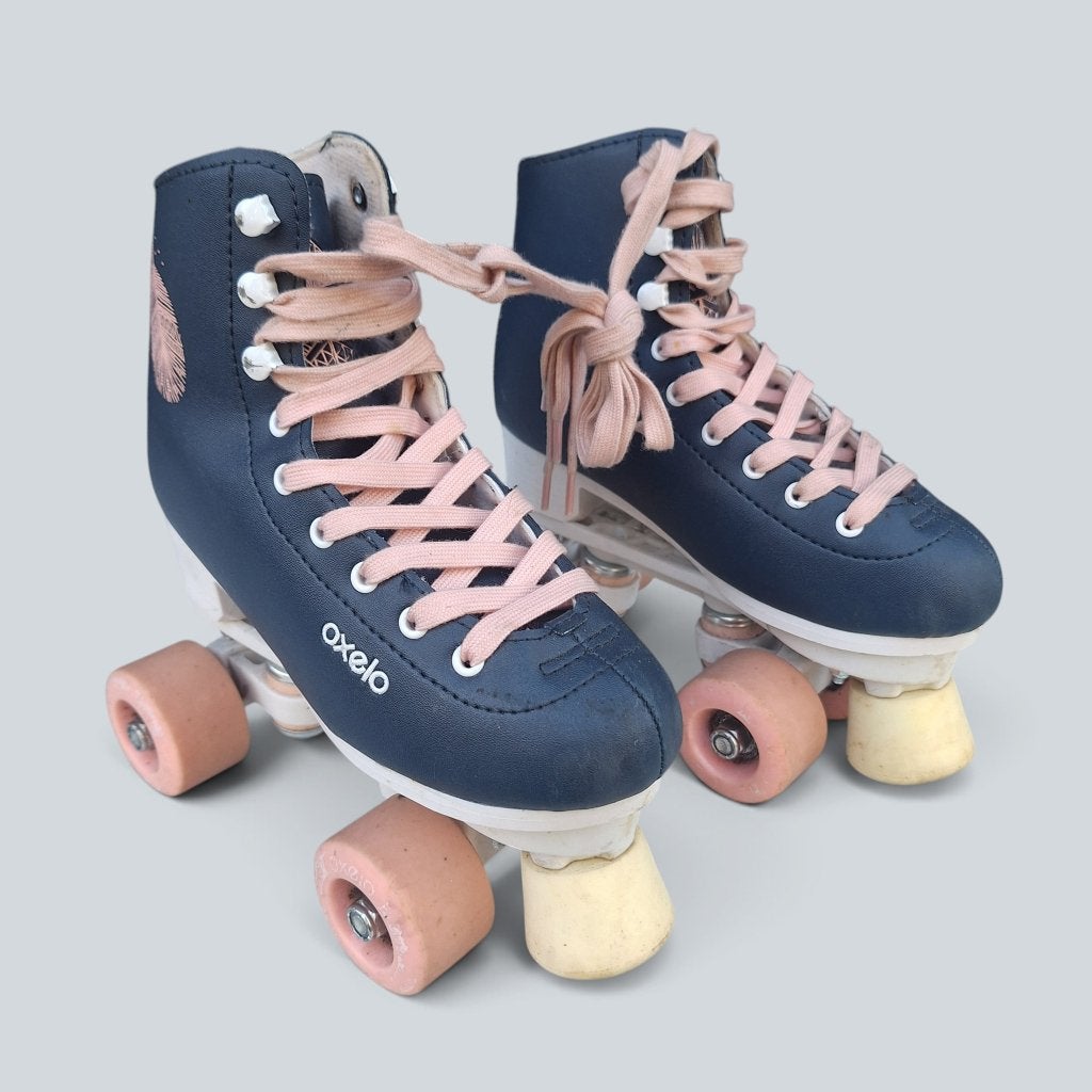 Oxelo blauwe rolschaatsen - Maat 34, Kinderen en Baby's, Oxelo, Kinderen, Ophalen of Verzenden, Contact@decathlon.nl