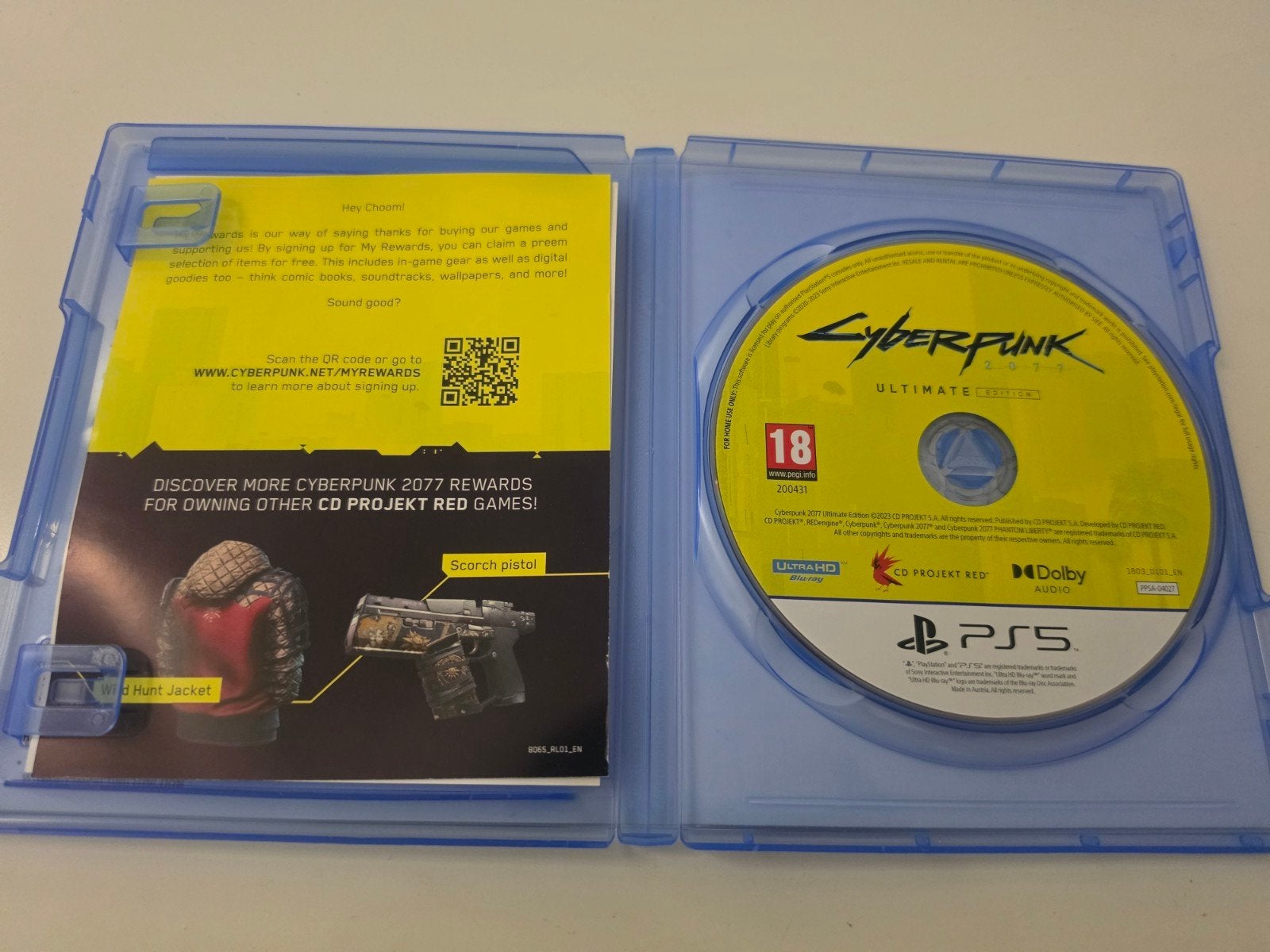 Cyberpunk 2077 Ultimate Edition PS5 (incl. Phantom Liberty), Vanaf 18 jaar, Jagiellońska 76, 03-301 Warschau, Polen, 1 speler