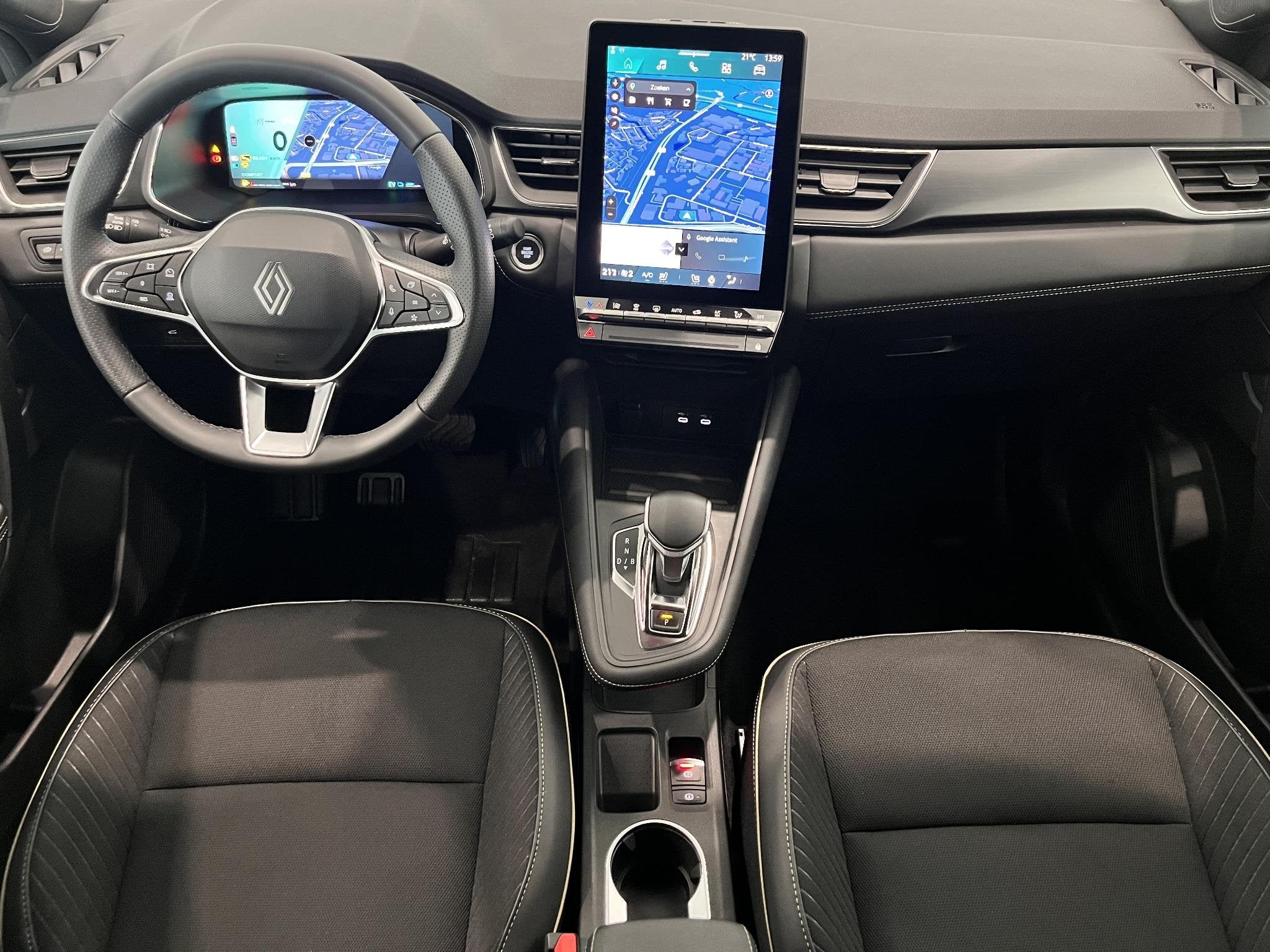 Renault Symbioz 1.6 E-Tech Full Hybrid 145 Iconic | Stoel- e, Auto's, 745 kg, Gebruikt, Met garantie (alle), Bedrijf