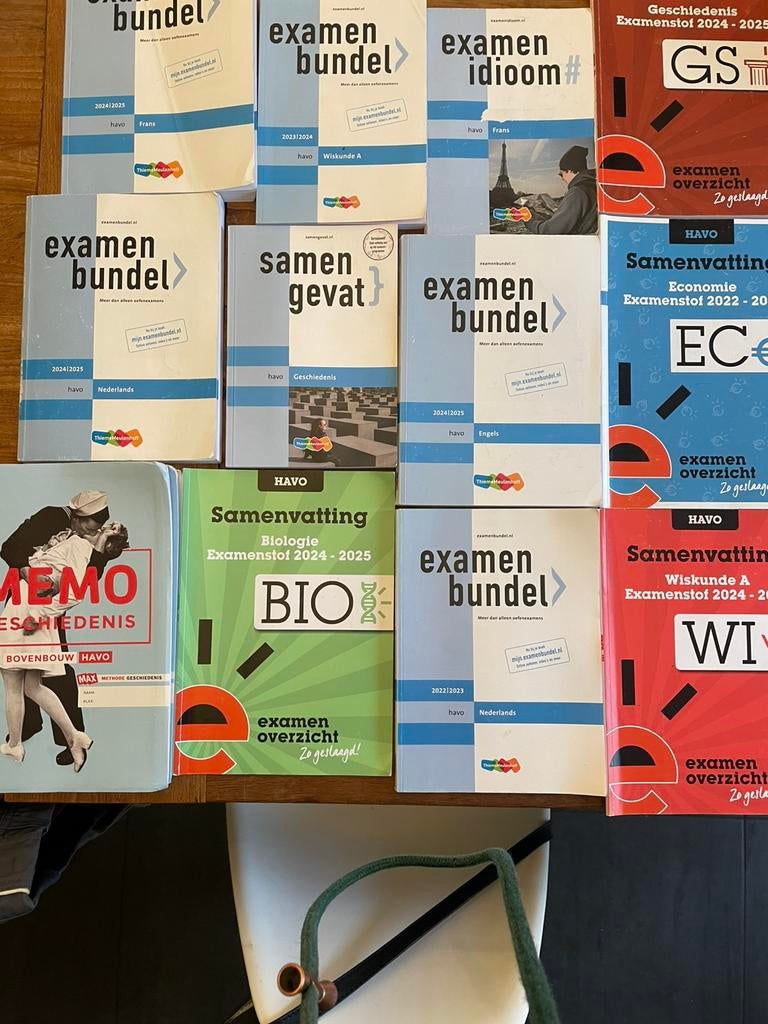 Examenbubdels HAVO, Ophalen of Verzenden, Zo goed als nieuw, HAVO, Overige vakken