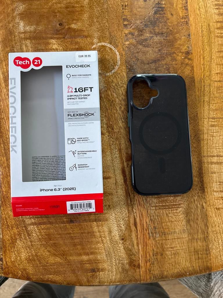 Iphone 17 hoesje / cover met MagSafe tech 21 dnramante 1928, Kunststof, IPhone 17, MagSafe, Verzenden