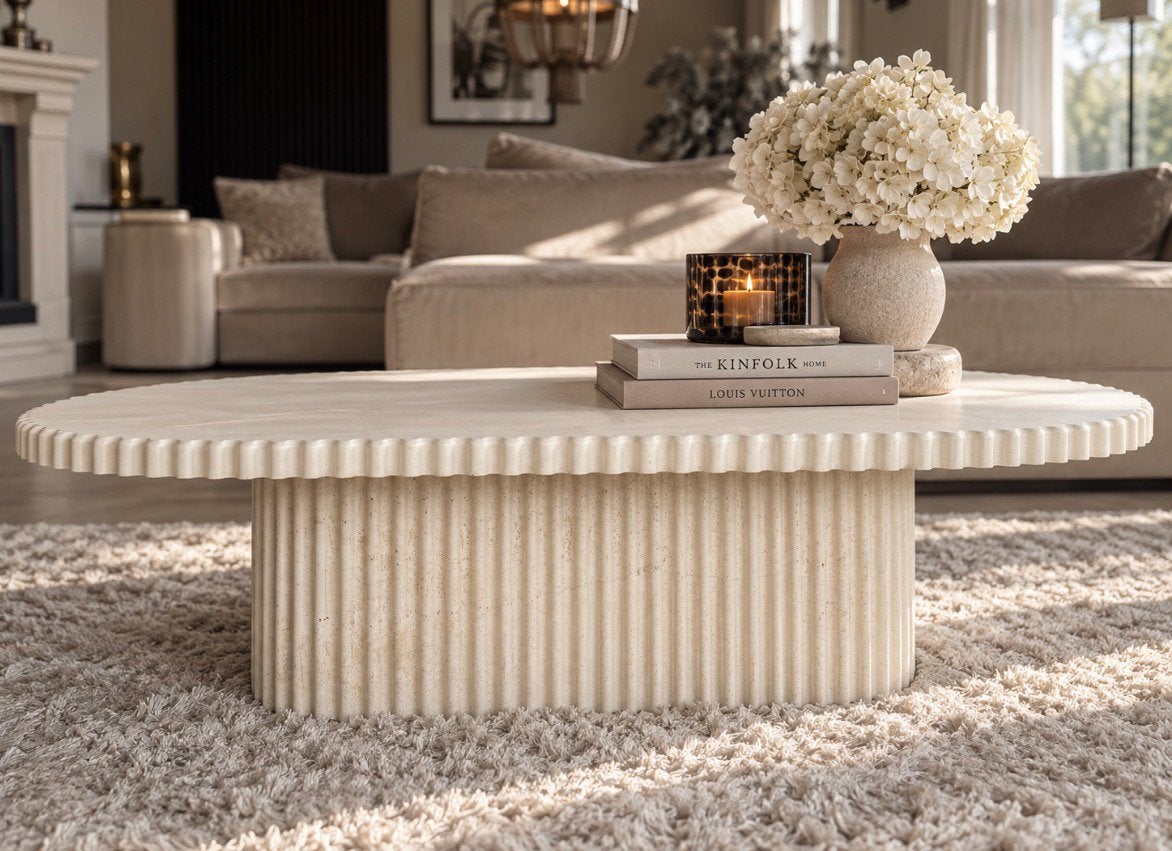 NIEUW | Masoe  Coffee Table M  €1.195 bieden va €500, Huis en Inrichting, Ophalen of Verzenden, Zo goed als nieuw, Rond, 50 tot 100 cm
