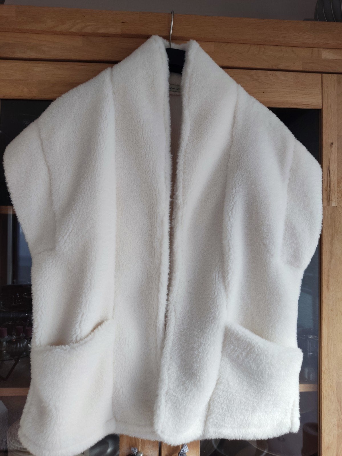AZZURRO BODYWARMER, WOLWIT, ÉÉN MAAT, NIEUW!!!, Azzurro, Overige kleuren, Maat 42/44 (L), Nieuw