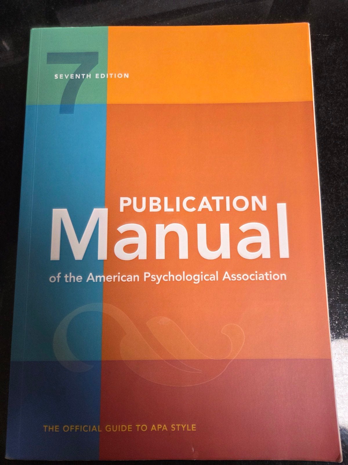 Publication Manual of the American Psychological Association, Gelezen, Ophalen of Verzenden, WO, American Psychological Association