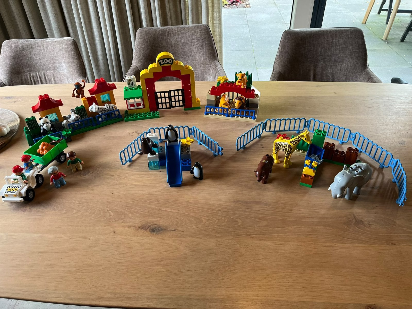 Duplo - dierentuin 6157, Ophalen of Verzenden, Zo goed als nieuw