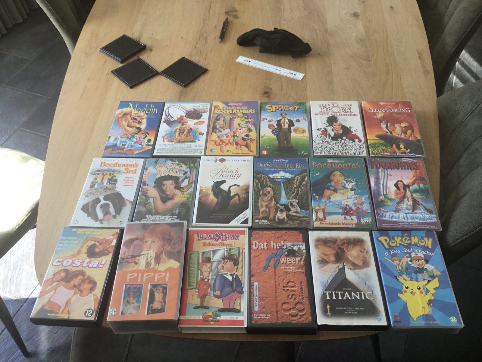 Grote collectie VHS-banden: Disney, kinderfilms en meer, Gebruikt, Alle leeftijden, Kinderfilm, VHS