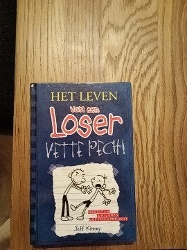 Leven van een loser 2: Vette Pech - Jeff Kinney, Boeken, Ophalen of Verzenden, Zo goed als nieuw, Jeff Kinney, Fictie algemeen