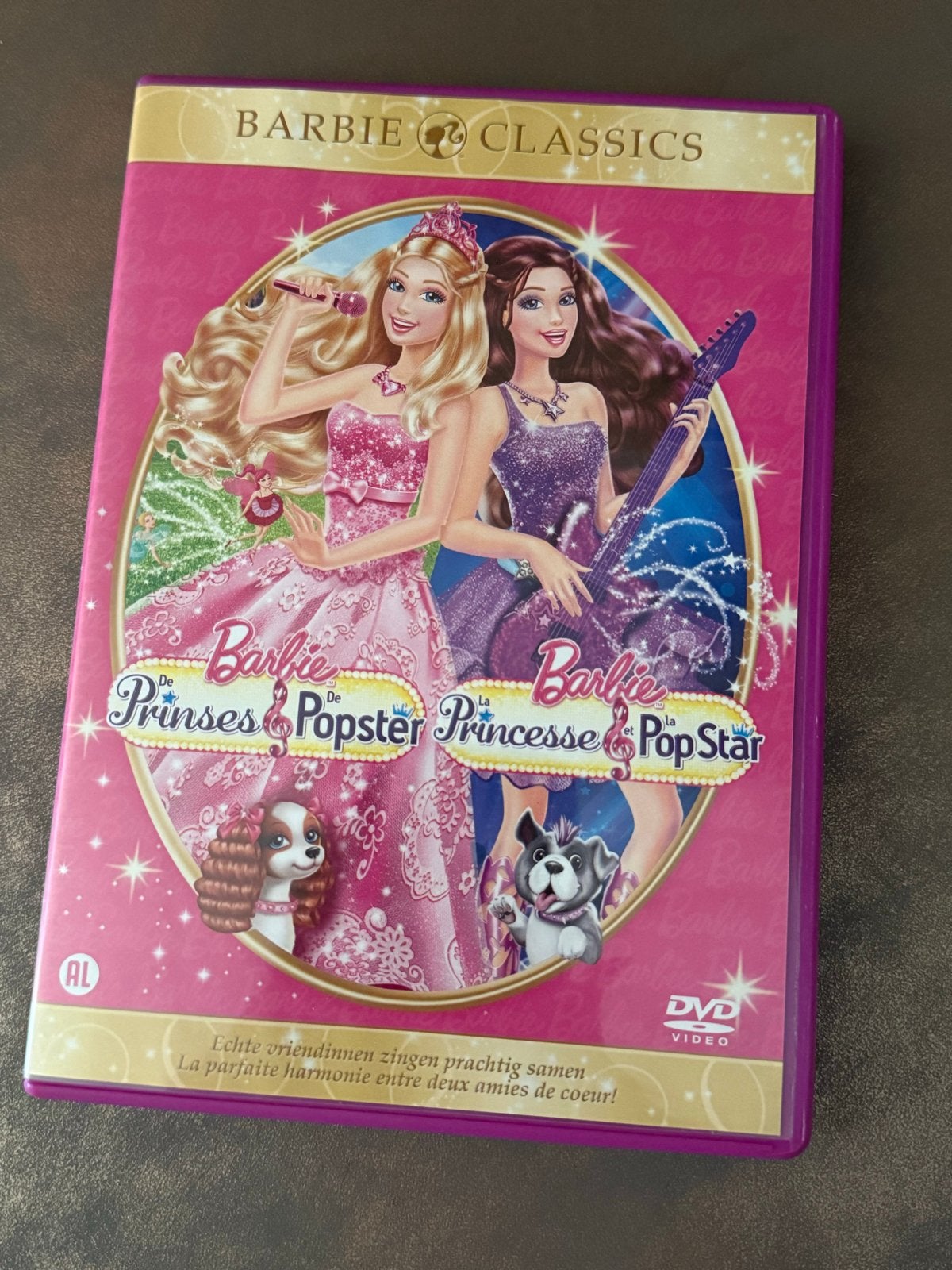 Barbie Classics: De Prinses & de Popster DVD, Cd's en Dvd's, Dvd's | Kinderen en Jeugd, Alle leeftijden, Overige genres, Ophalen of Verzenden