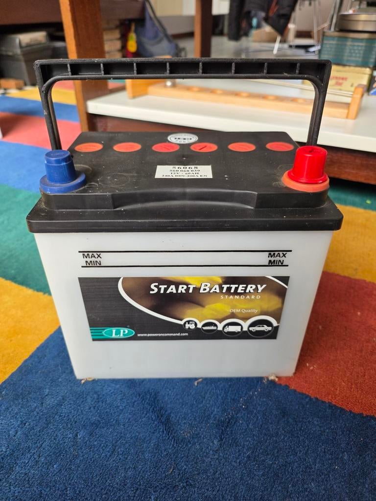 LP Startaccu 12V 60Ah - Nieuw, Auto-onderdelen, Ophalen of Verzenden, Nieuw, Hyundai