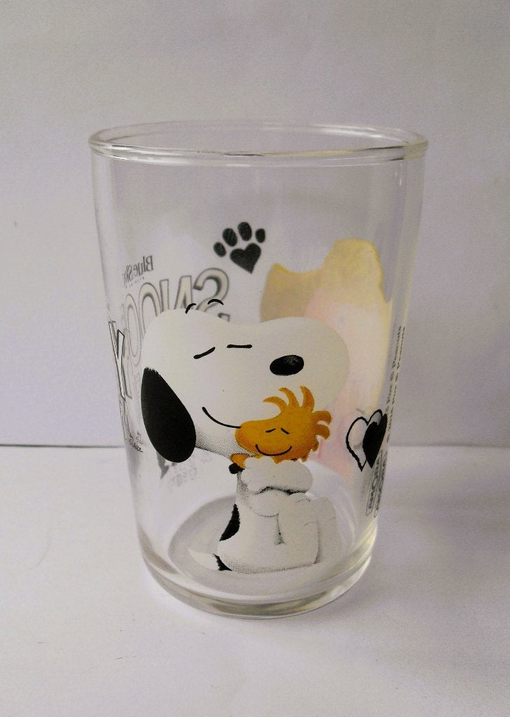 Snoopy Glas Peanuts, Ophalen of Verzenden, Snoopy, Zo goed als nieuw, Gebruiksvoorwerp
