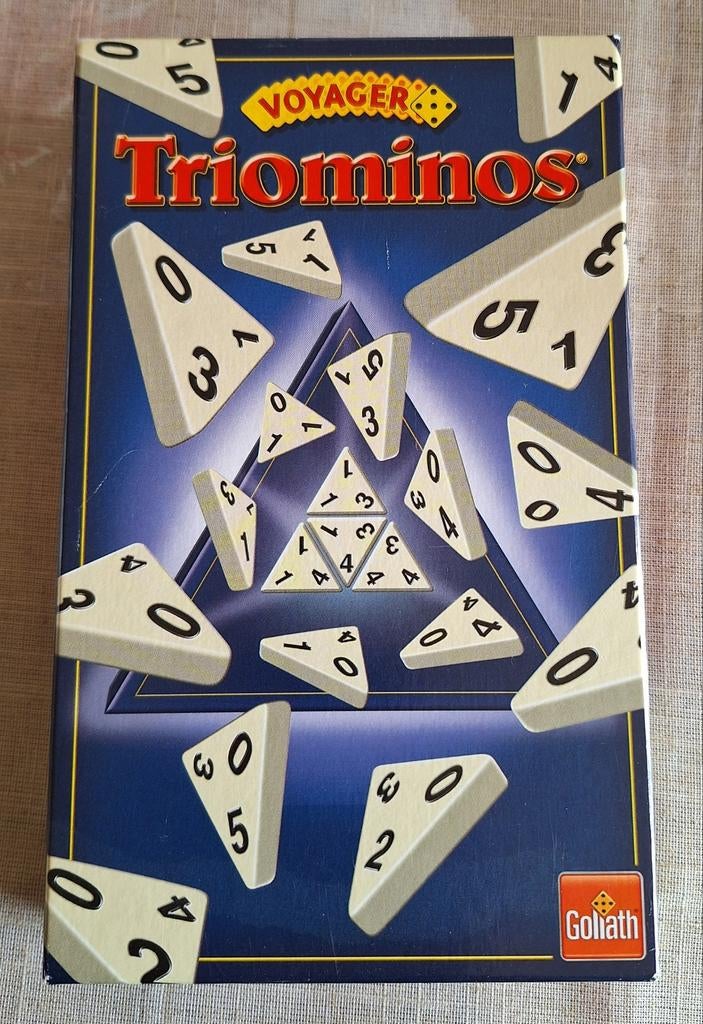 Triominos spel, Ophalen of Verzenden, Zo goed als nieuw