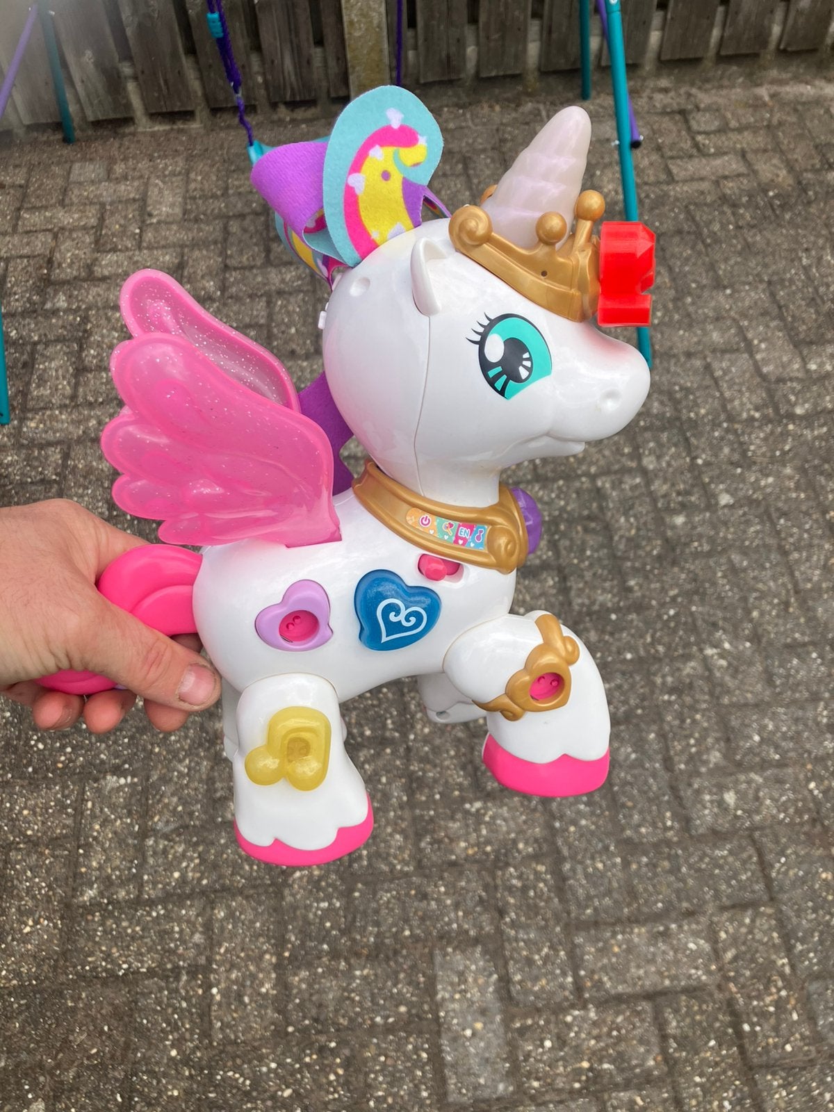 Magische eenhoorn vtech, Ophalen of Verzenden, Zo goed als nieuw, 2 tot 4 jaar