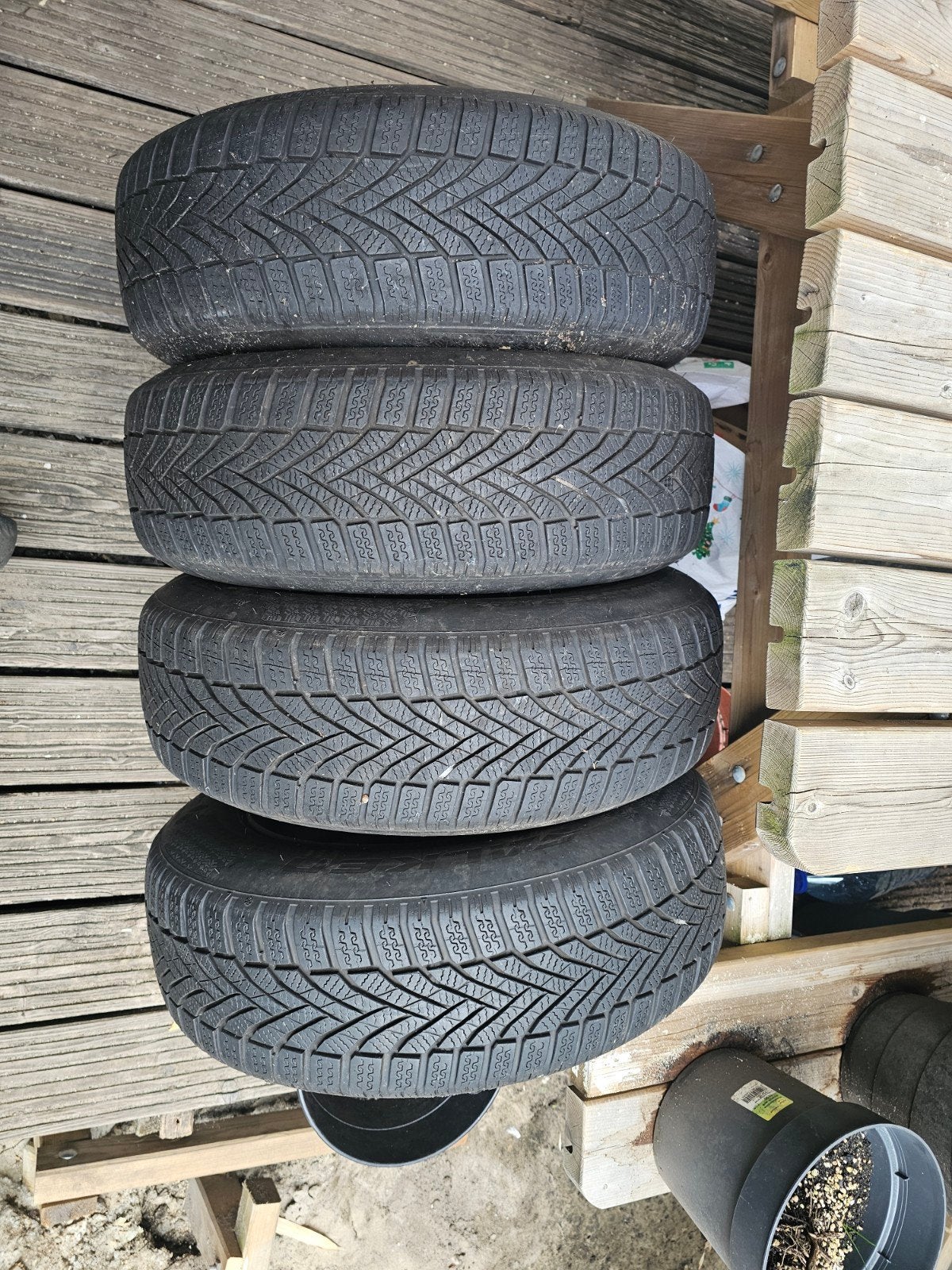 Winterbanden Citroën Berlingo/Peugeot partner 195/65 R15, Ophalen of Verzenden
