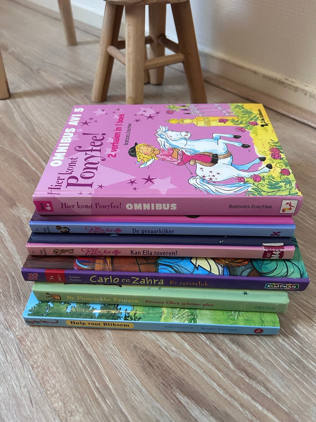 Kinderboeken: Ponyfee Omnibus, Ella het Elfje, Carlo en Zahr, Ophalen of Verzenden, Gelezen, Fictie algemeen