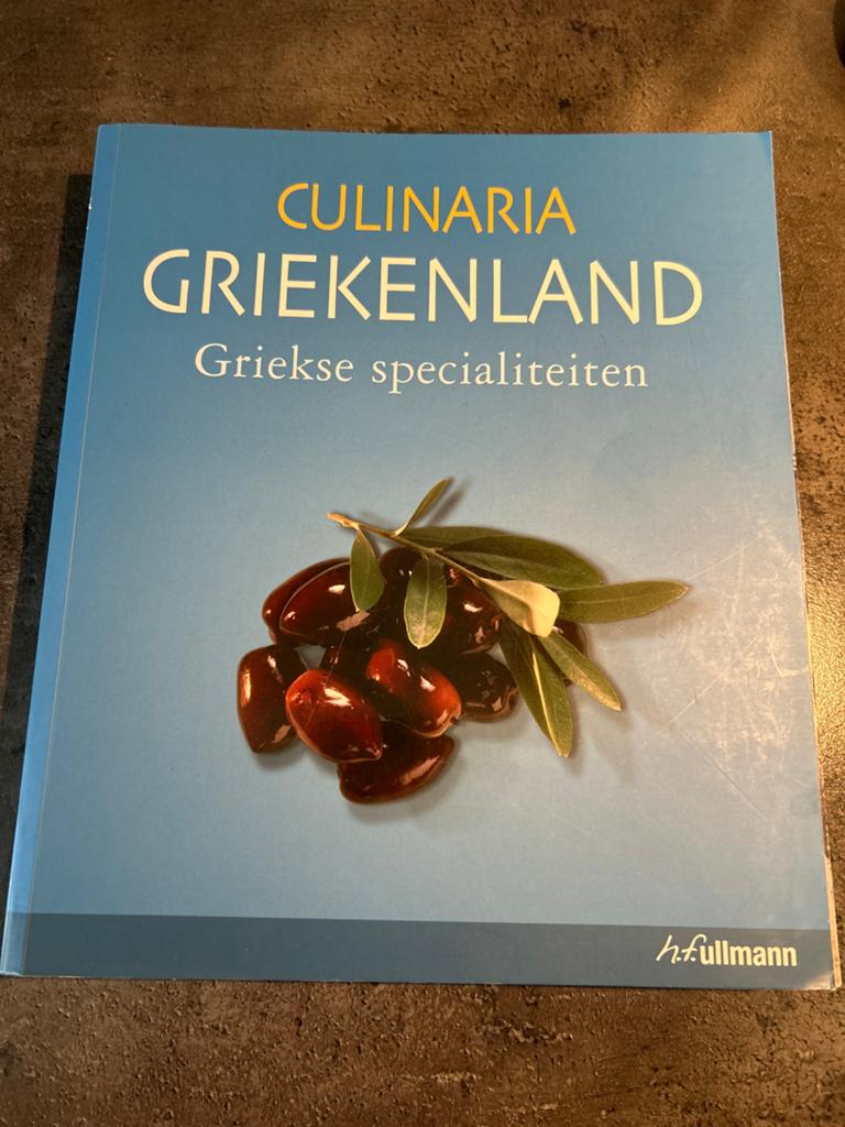 Culinaria Griekenland: Griekse specialiteiten kookboek, Ophalen of Verzenden, Zo goed als nieuw, Europa, Voorgerechten en Soepen