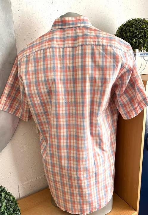 Ledub non iron overhemd maat M/40, Ophalen of Verzenden, Zo goed als nieuw, Overige kleuren, Halswijdte 39/40 (M)