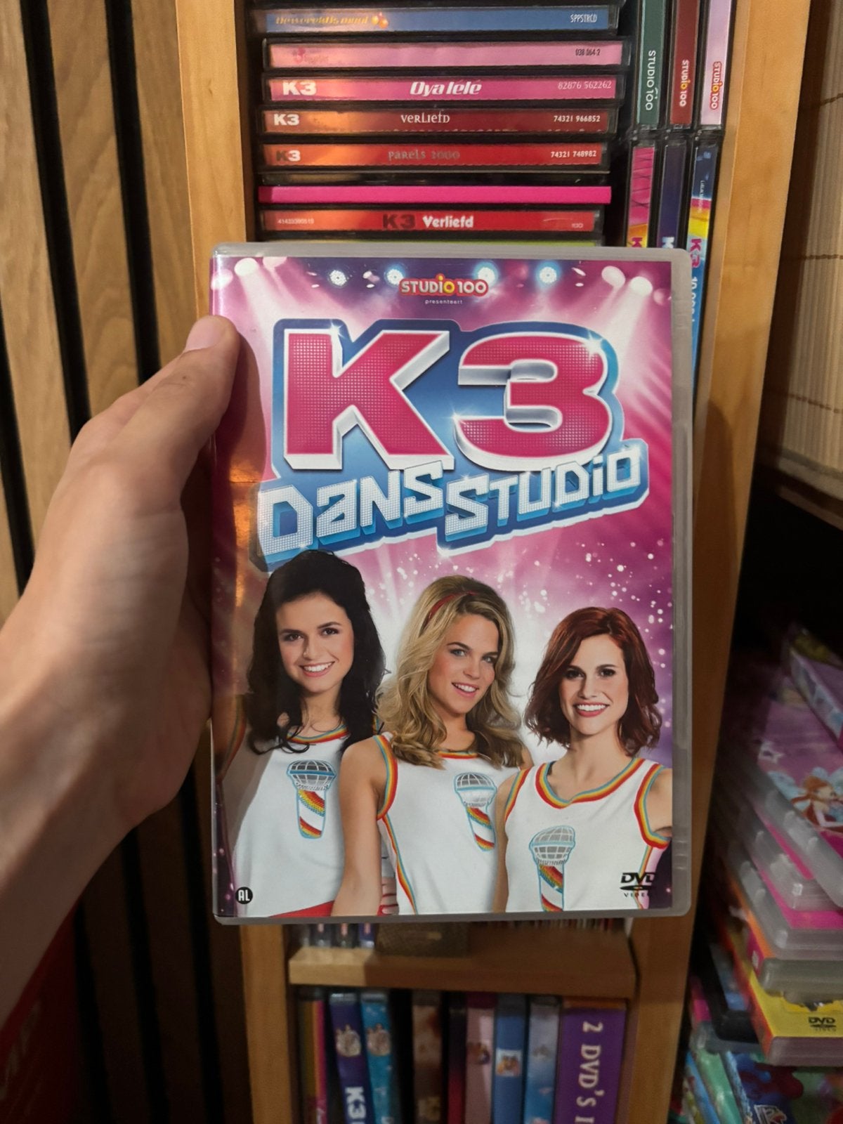 K3 dvd dans studio, Alle leeftijden, Ophalen of Verzenden, Zo goed als nieuw