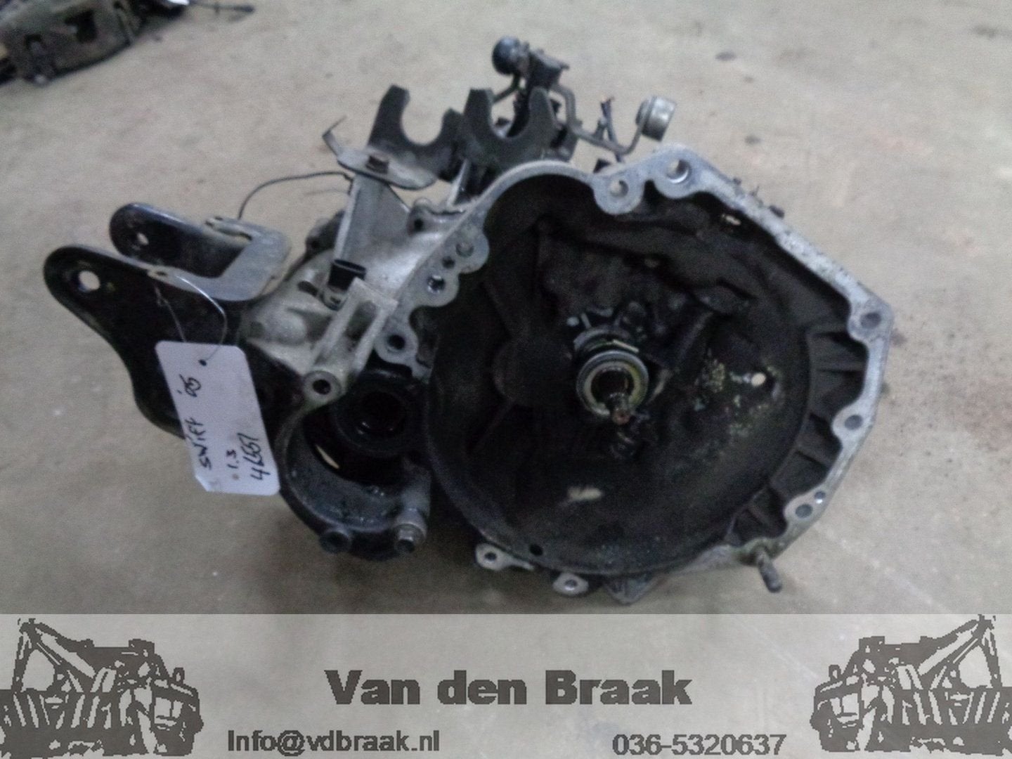 Suzuki Swift 1.3 16V 2005-2010 Versnellingsbak, Gebruikt, -, Herkomst onderdeel bekend, -