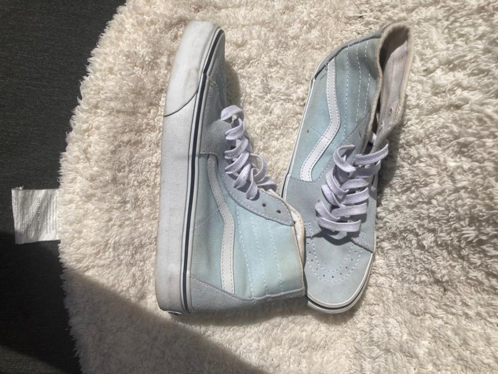 Vans Sk8-Hi lichtblauwe sneakers maat 39, Kleding | Dames, Schoenen, Vans, Ophalen of Verzenden
