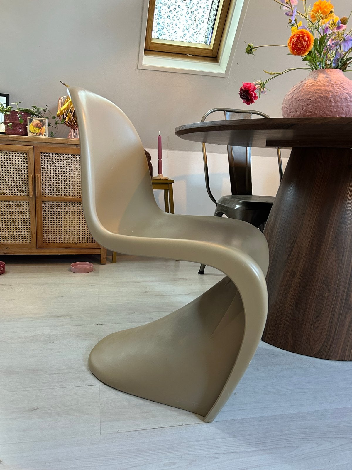 Vitra Panton stoel - dupe, Ophalen, Kunststof, Gebruikt, Overige kleuren