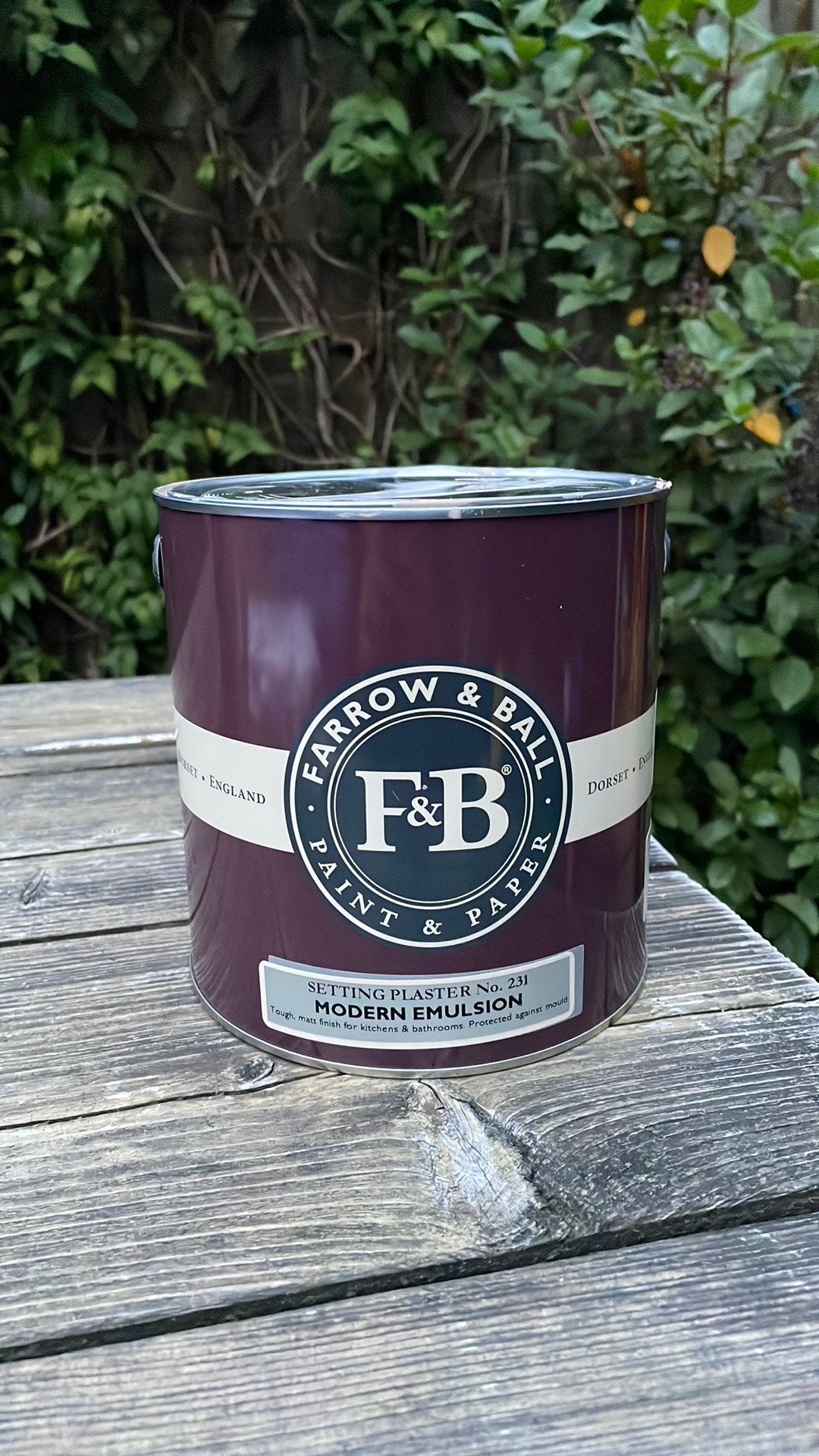 Farrow & Ball setting plaster no. 231, Gebruikt, Beige, Ophalen of Verzenden, Verf