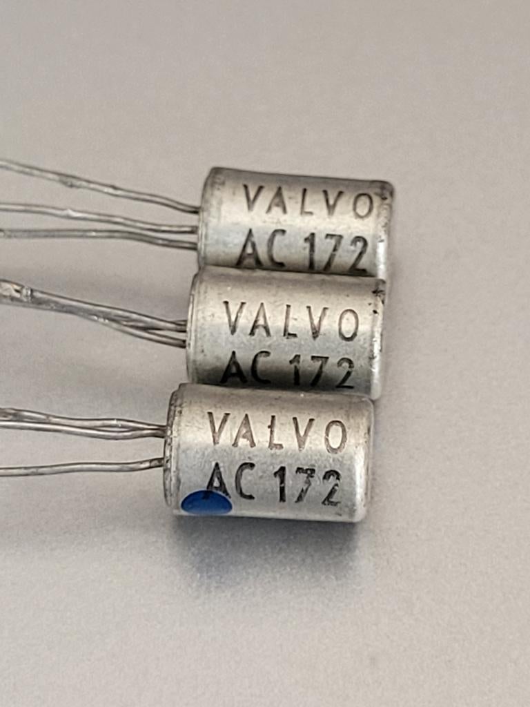 3x AC172 NPN germanium transistor, Verzenden, Gebruikt
