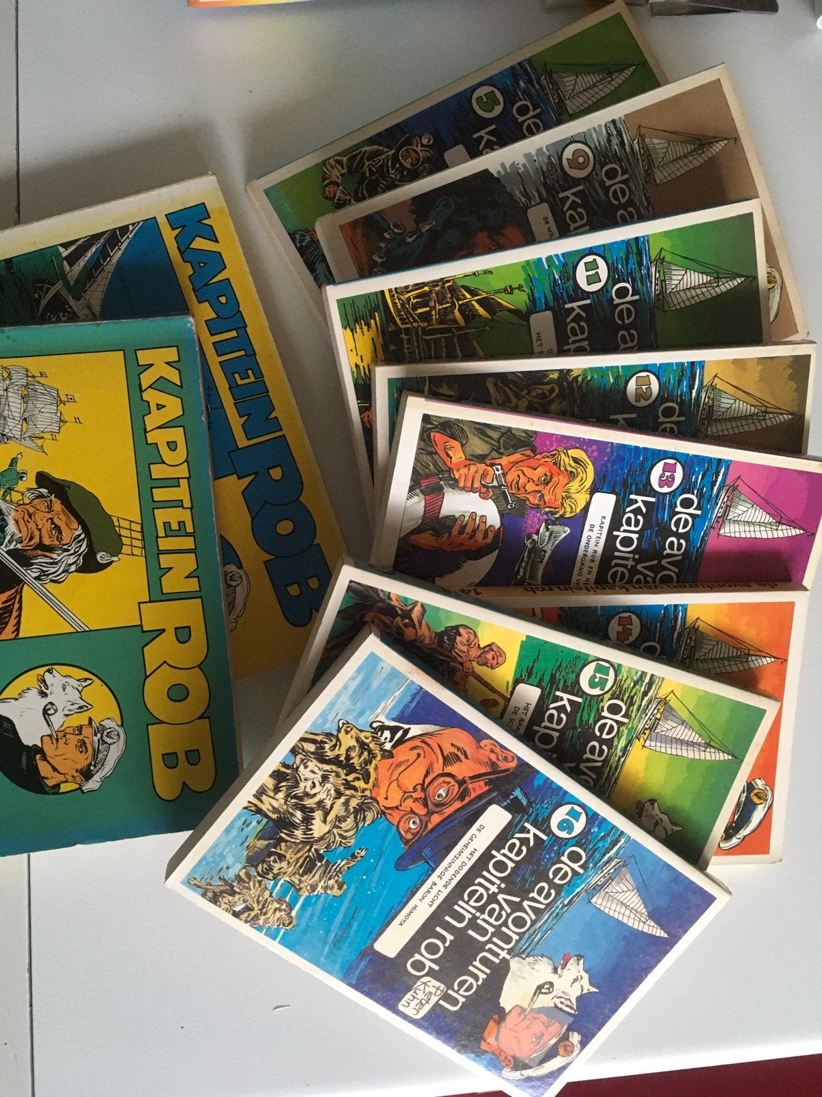 Kapitein Rob boekjes in prima staat €2,00, Meerdere stripboeken, Ophalen of Verzenden, Zo goed als nieuw