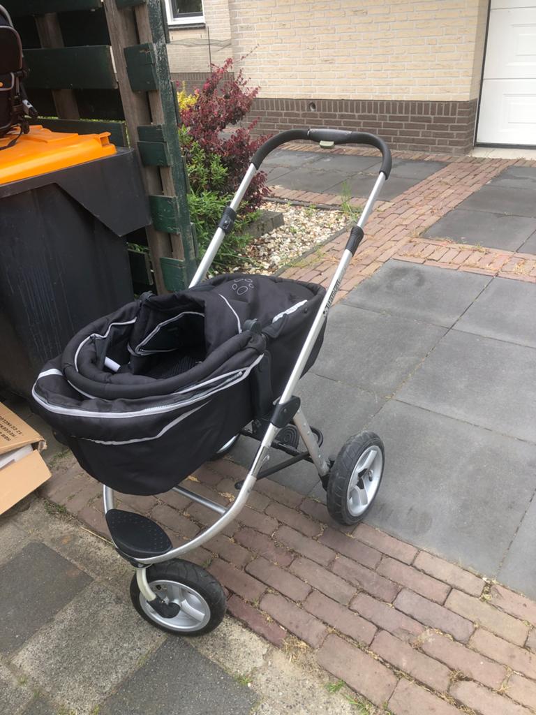 Titanium multifunctioneel 3 grootwielige kinderwagen, Overige merken, Ophalen of Verzenden, Zo goed als nieuw, Combiwagen